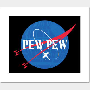 Pew Pew (science) Posters and Art